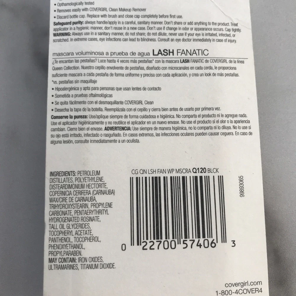 Covergirl Queen Q120 Waterproof Mascara